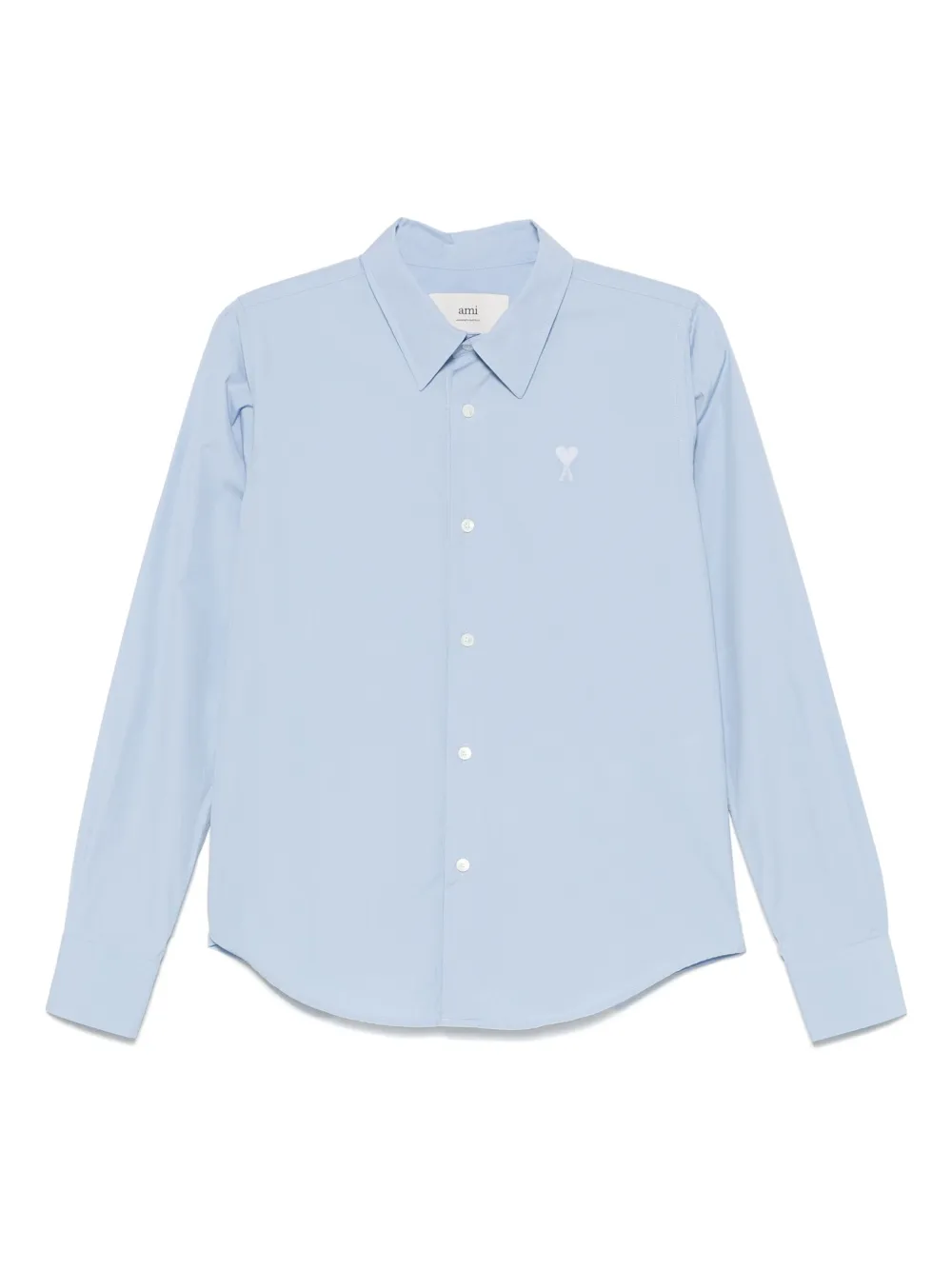 AMI Paris Ami de Coeur blouse Blauw