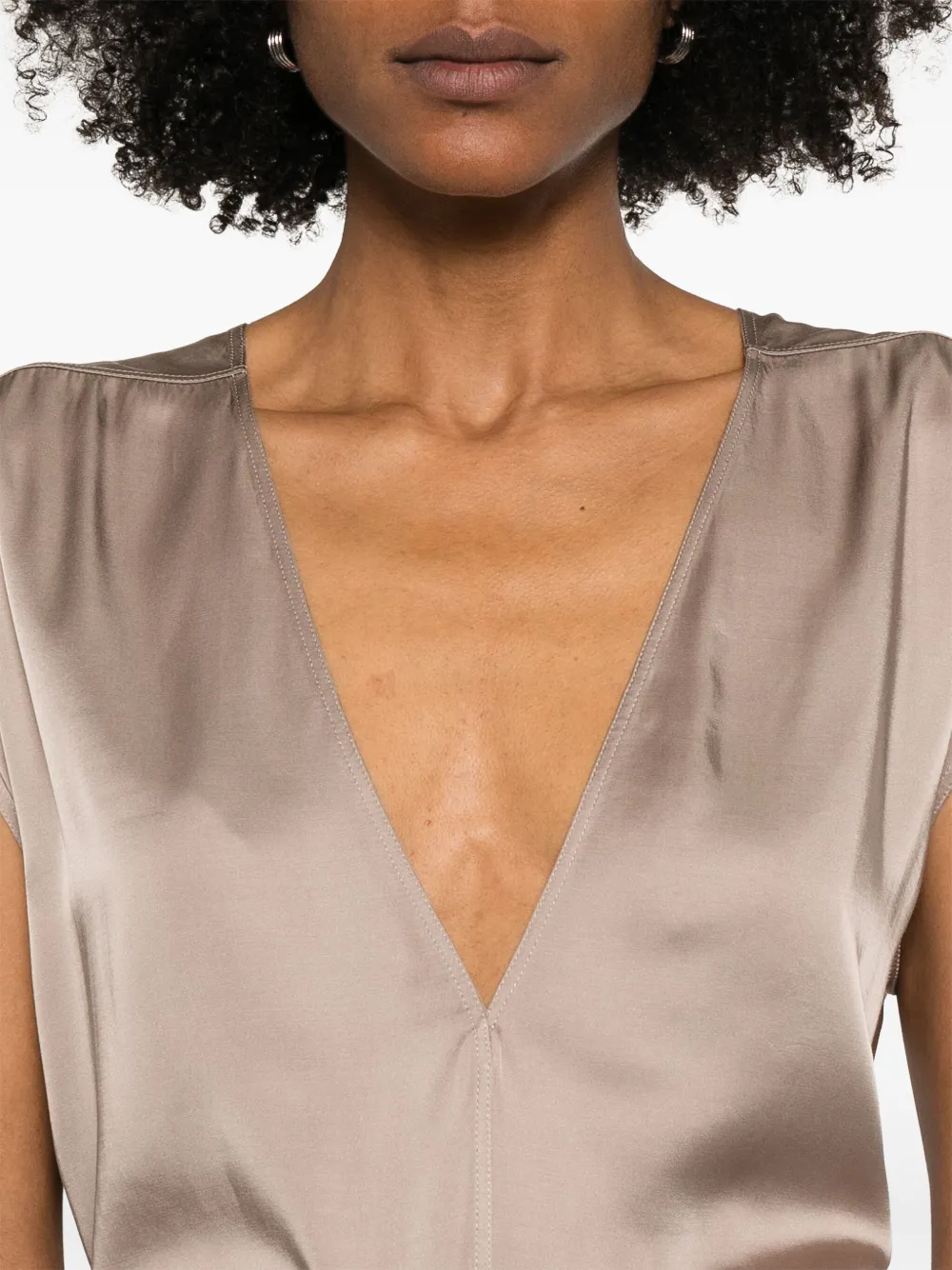 Rick Owens Dylan blouse Bruin