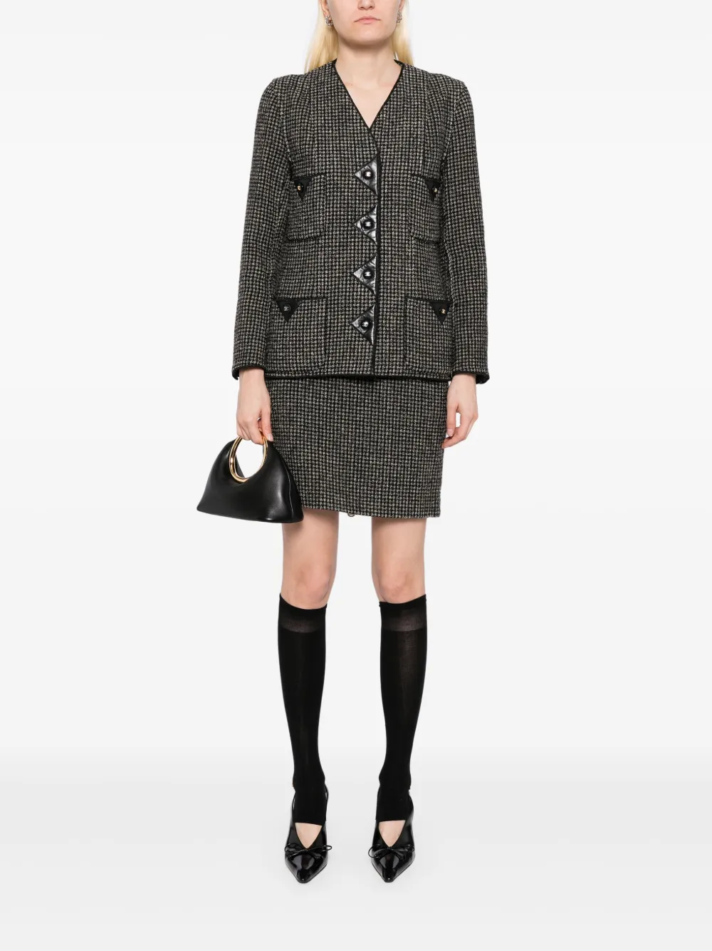 CHANEL Pre-Owned 1990-2000s tweed suit | Image 2