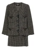 CHANEL Pre-Owned 1990-2000s tweed suit - Grey