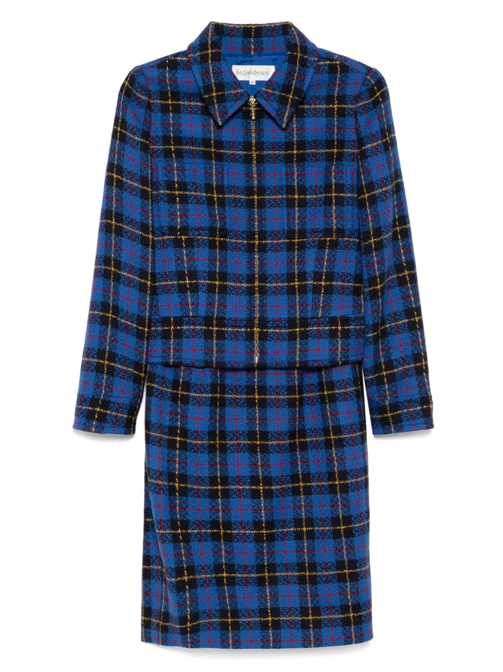 Pre-owned Saint Laurent 半身裙西装套装（1990-2000年代典藏款）