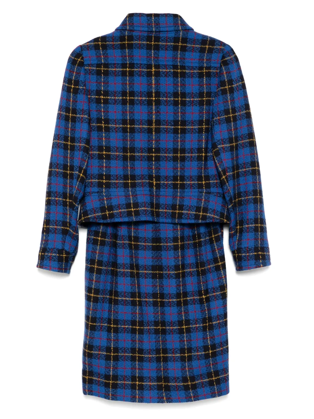 Saint Laurent Pre-Owned 1990-2000s Setup mantelpak - Blauw