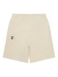 AAPE BY *A BATHING APE® logo-patch track shorts - Neutrals