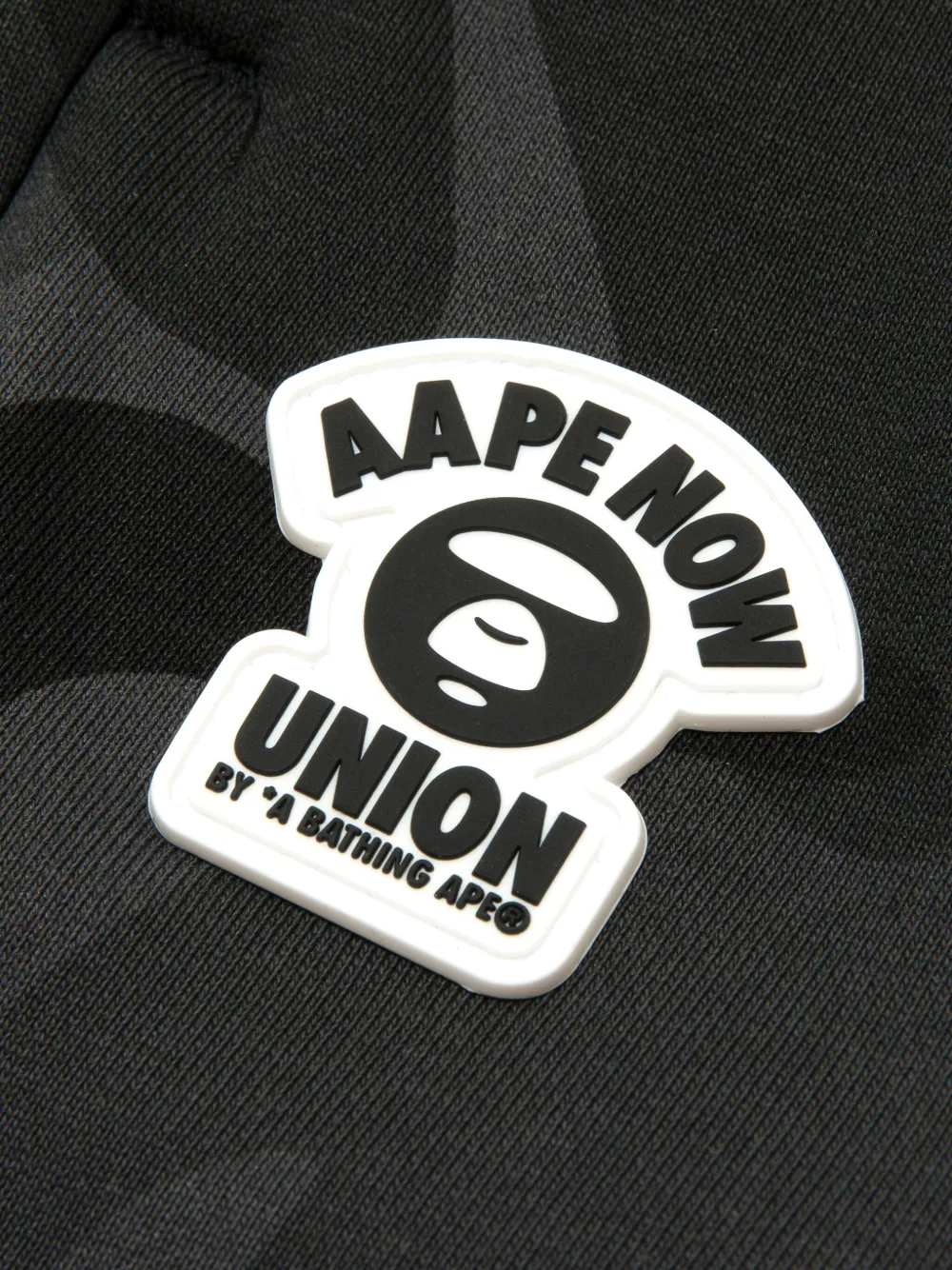AAPE BY *A BATHING APE Shorts met camouflageprint Zwart