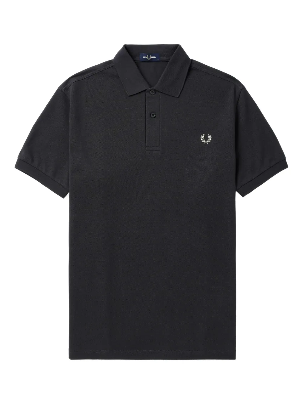 Fred Perry logo-embroidered polo shirt | Grey | Image 1
