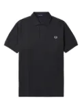 Fred Perry logo-embroidered polo shirt - Grey