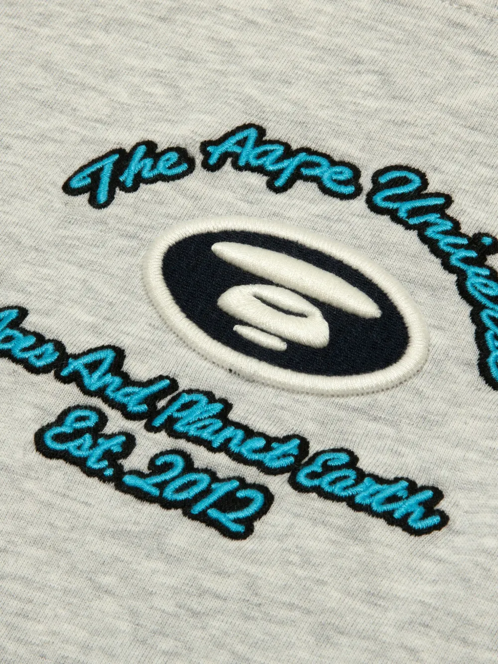 AAPE BY *A BATHING APE Tanktop met geborduurd logo Grijs