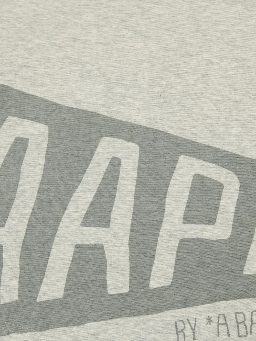 AAPE BY *A BATHING APE Tanktop met geborduurd logo Grijs