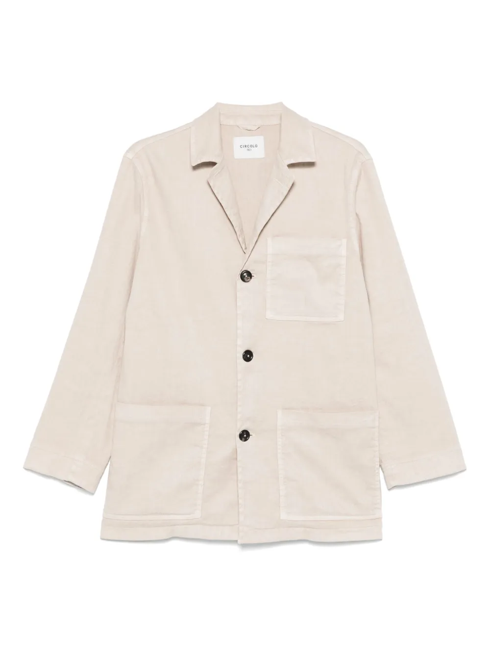 Circolo 1901 Jack met gekerfde revers Beige