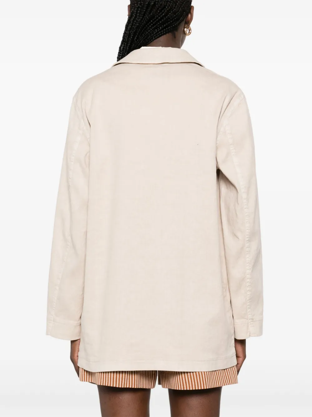 Circolo 1901 Jack met gekerfde revers Beige