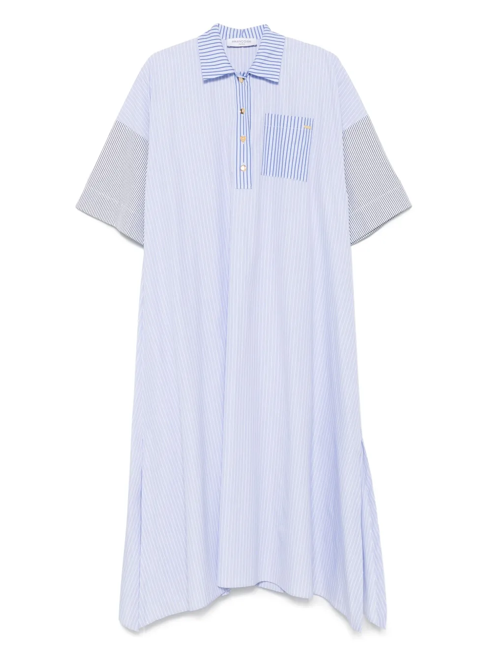 Françoise robe mi-longue Constance | bleu | Image 1