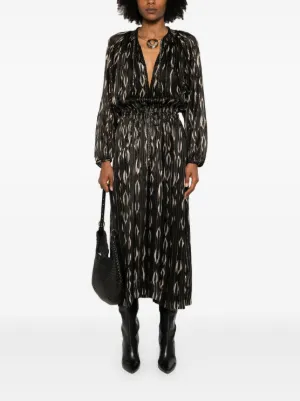 ワンピース ISABEL MARANT Women Dresses RO0781FA C2J11I01BK Black JOYA DRESS Woman black | ISABEL MARANT Official online store