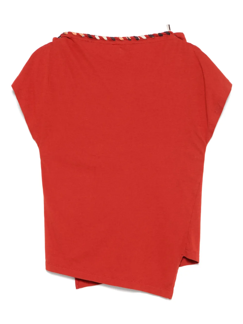 ISABEL MARANT TWIST-DETAILED T-SHIRT
