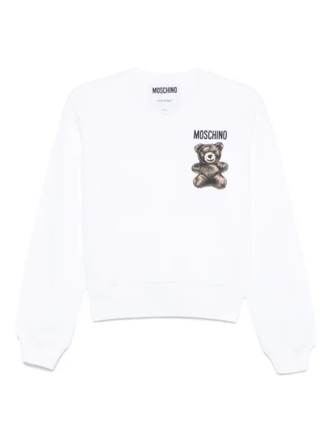 Moschino سويت شيرت بطبعة دمية دب