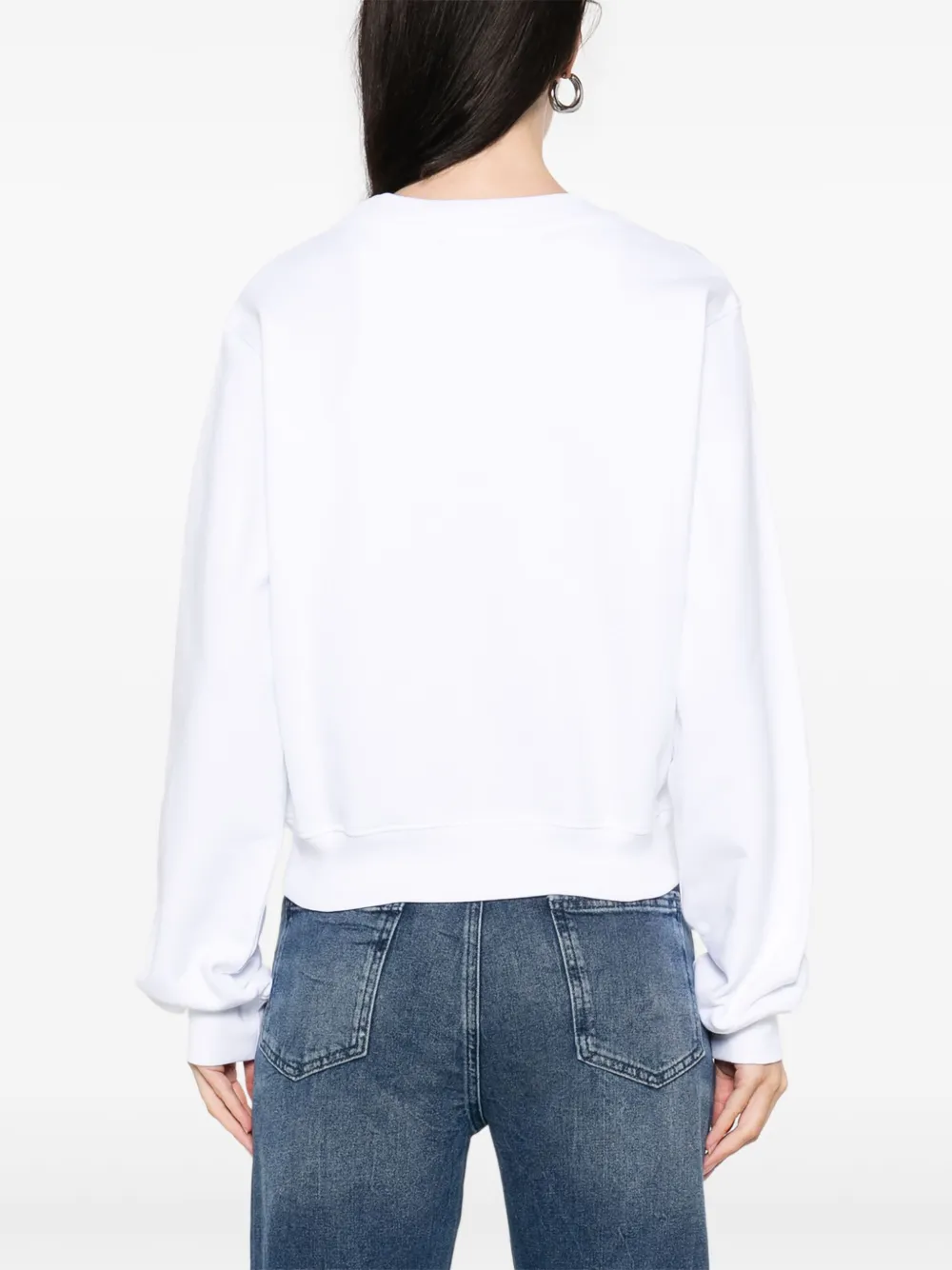 Moschino Sweater met teddybeerprint Wit