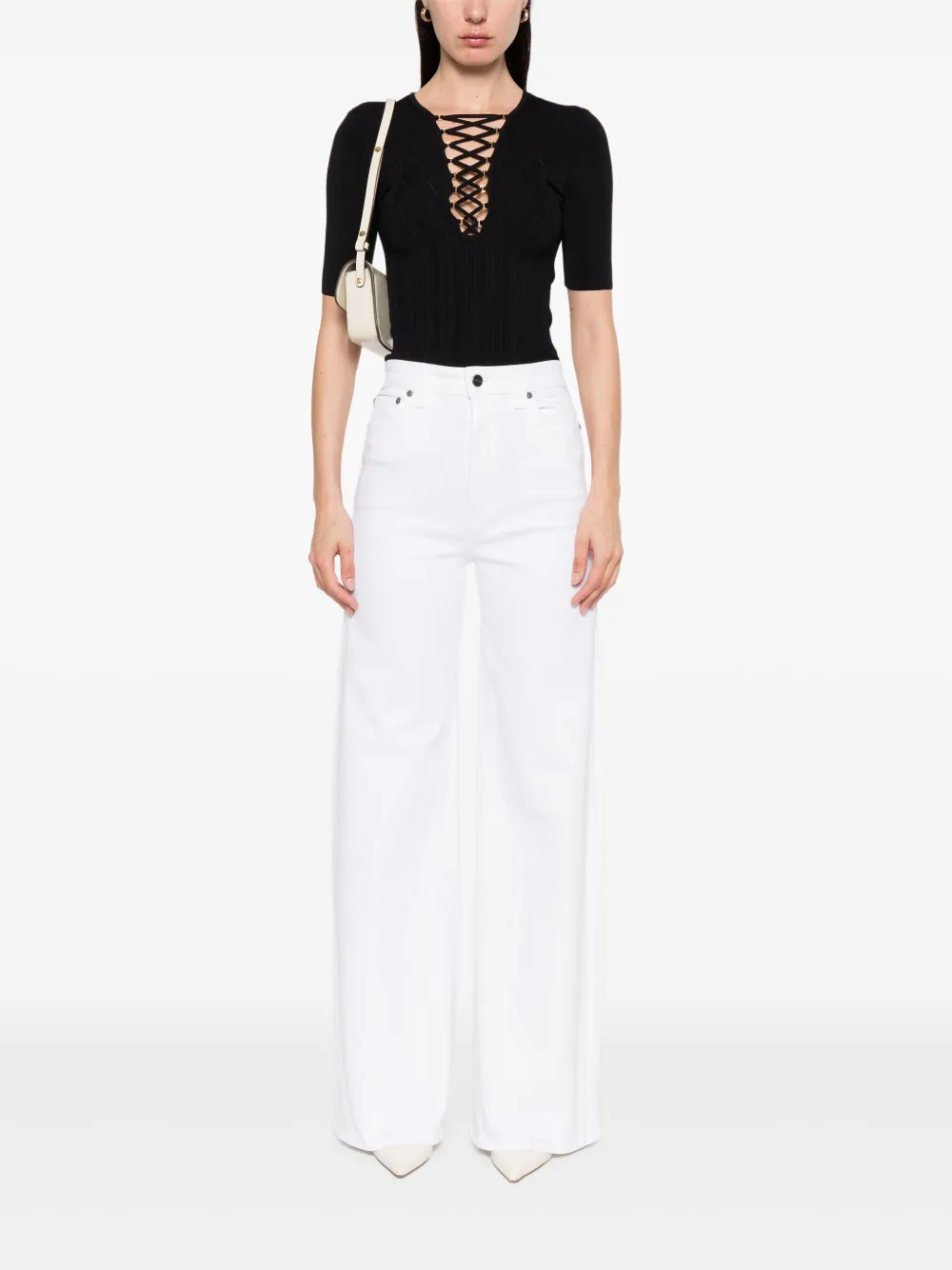 Elisabetta Franchi playera con agujetas | Playeras y jerséis | Image 2