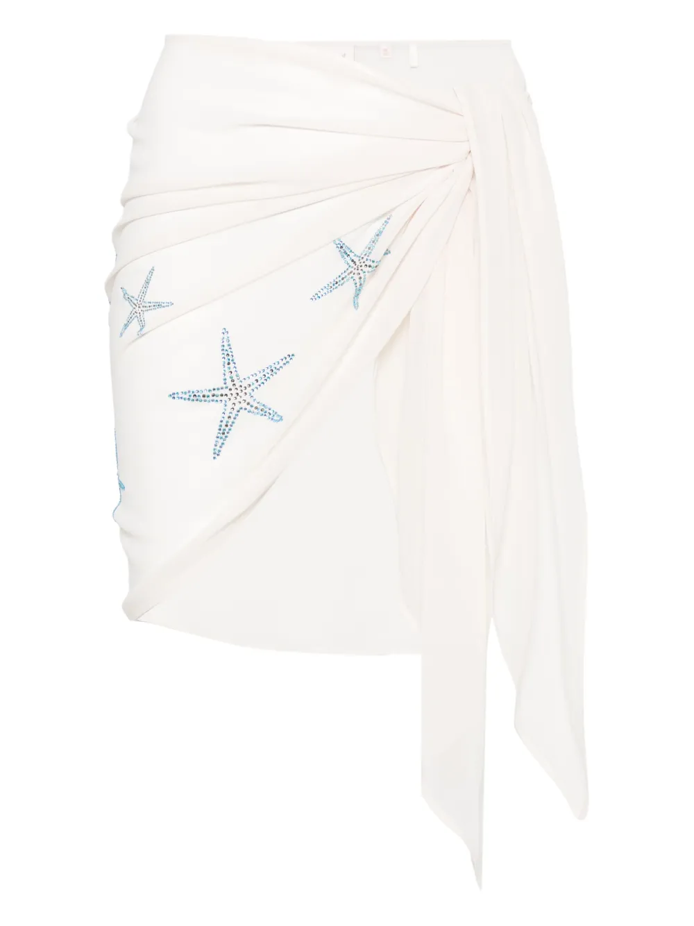MC2 Saint Barth Sery パレオ - 02795H GEORGETTE STARFISH STRASS 10 MC2 Saint Barth Sery パレオ - 02795H GEORGETTE STARFISH STRASS 10