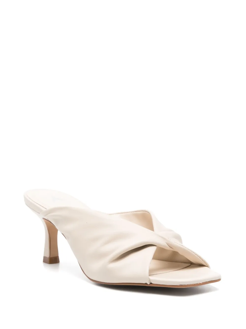 CARRANO 70mm Twist sandals Neutrals