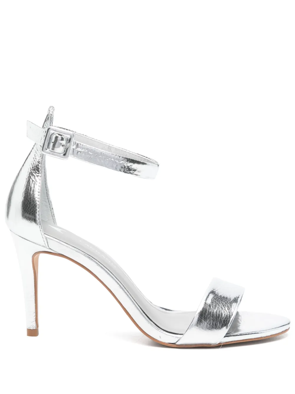 CARRANO 90mm leather sandals Silver