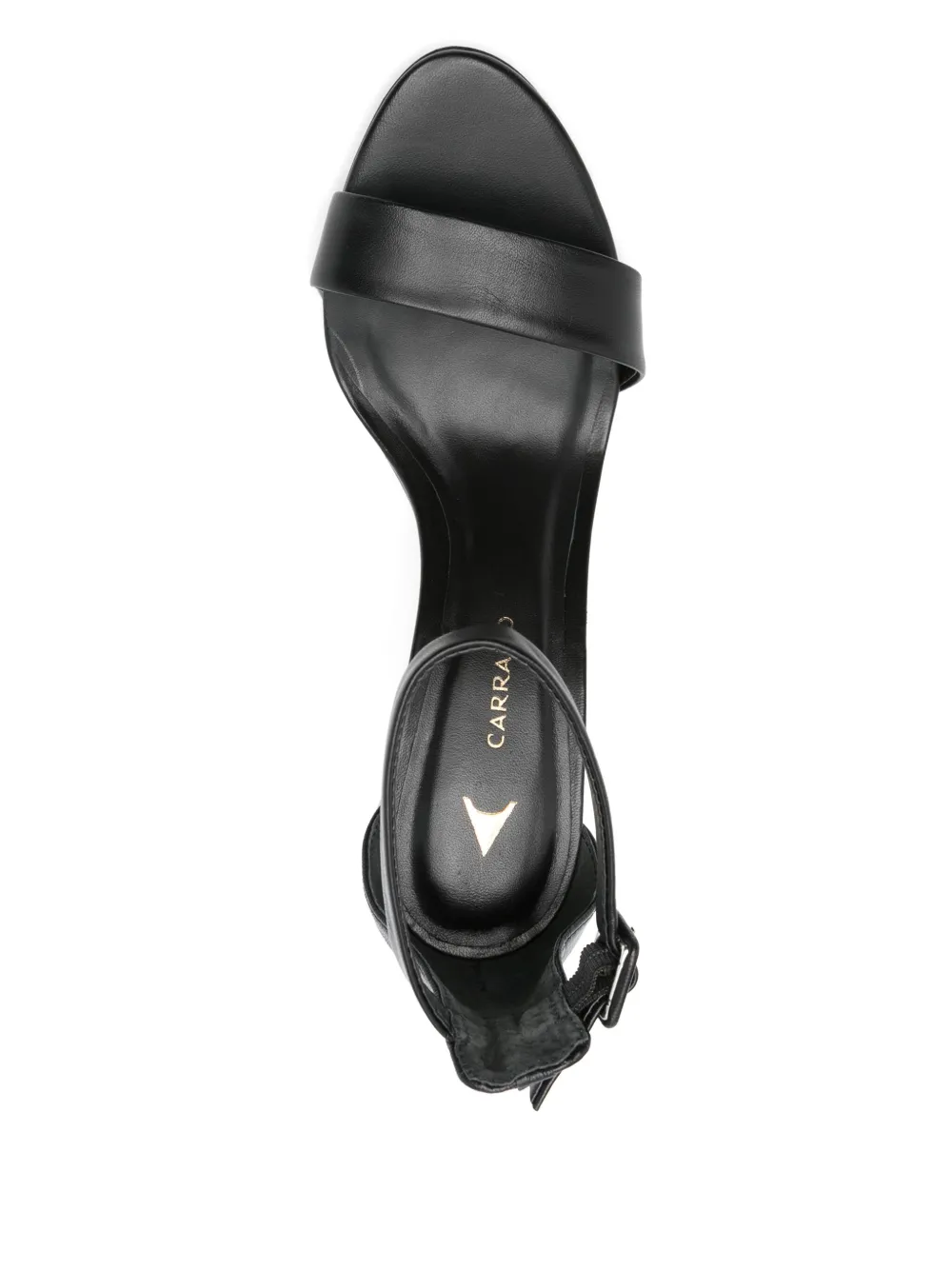 CARRANO 90mm leather sandals Black