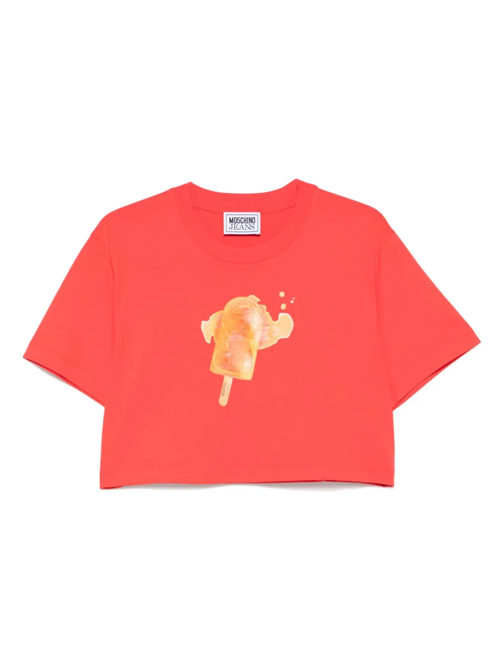 ice-cream print jersey T-shirt