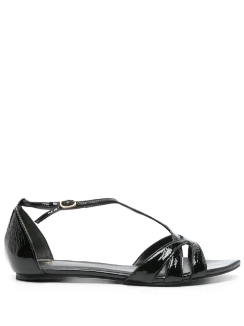 CARRANO leather flat sandals 
