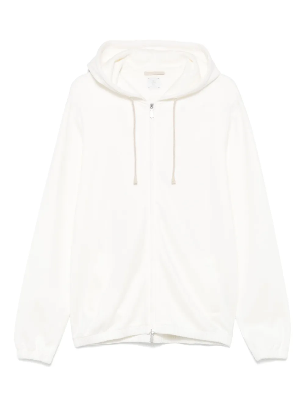 Eleventy hoodie con cierre | blanco | Image 1