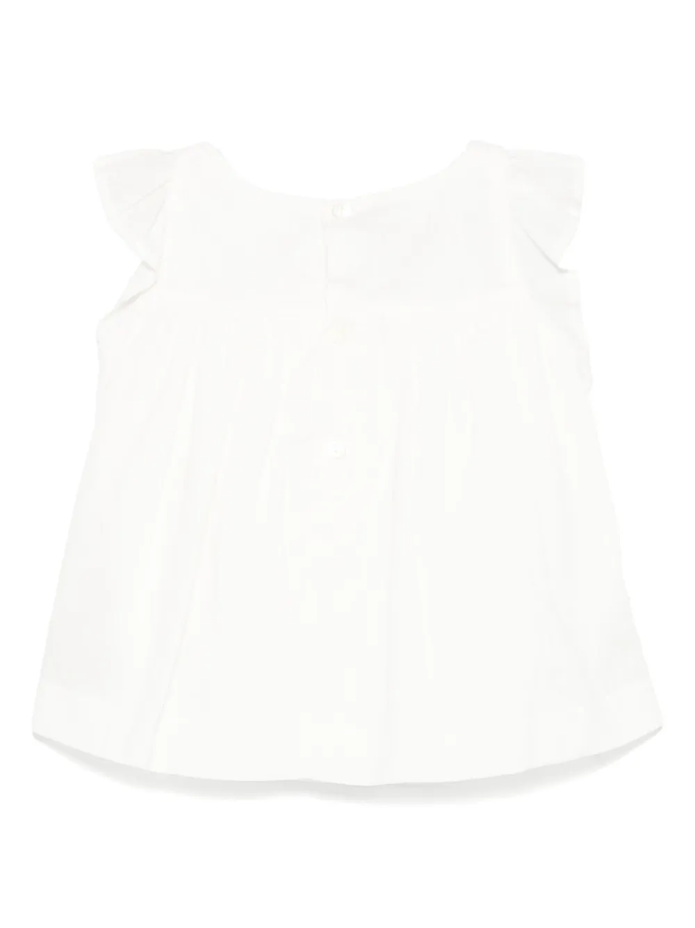 La Stupenderia linen-blend dress - Wit