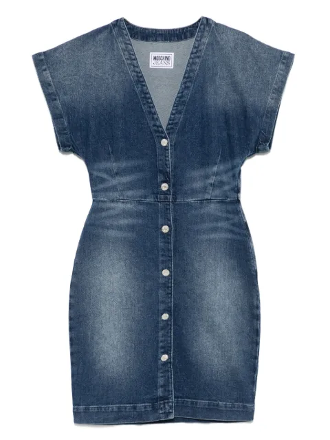 MOSCHINO JEANS denim mini dress