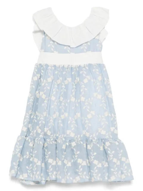 La Stupenderia vestido con bordado floral