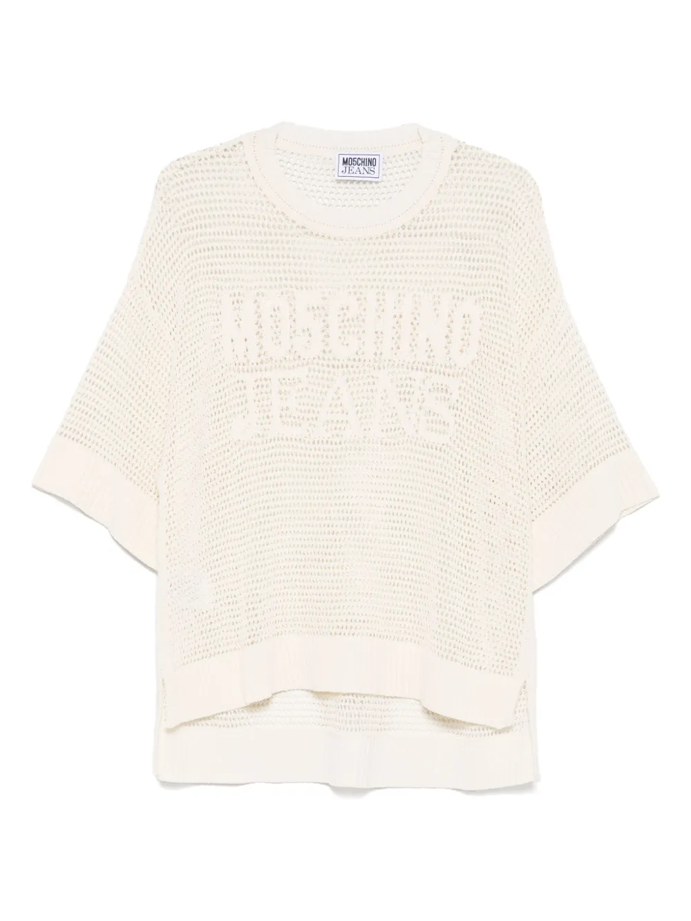 logo-jacquard T-shirt