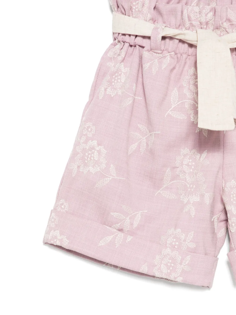 La Stupenderia Shorts met ceintuur Roze