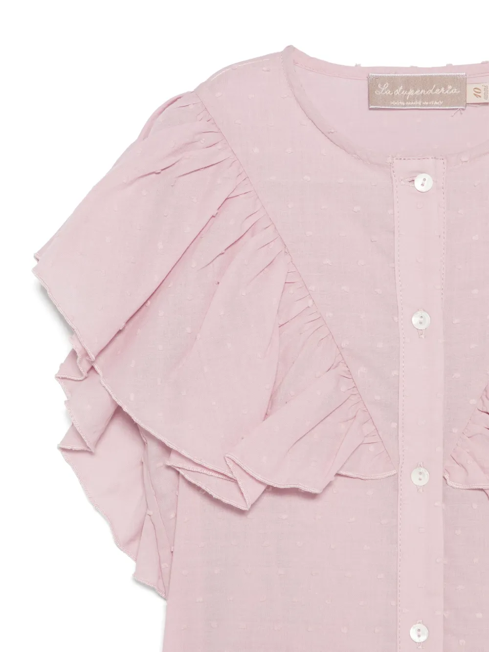La Stupenderia Bluse aus Baumwolle | Tops | Image 3