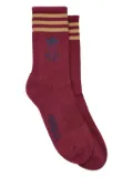 adidas Brain Dead socks pack - Red