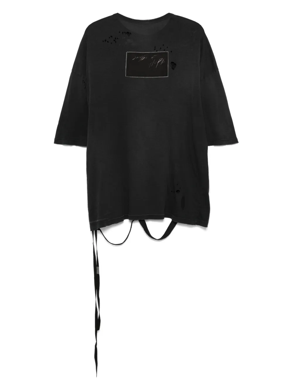 Ann Demeulemeester Emil T-shirt Zwart