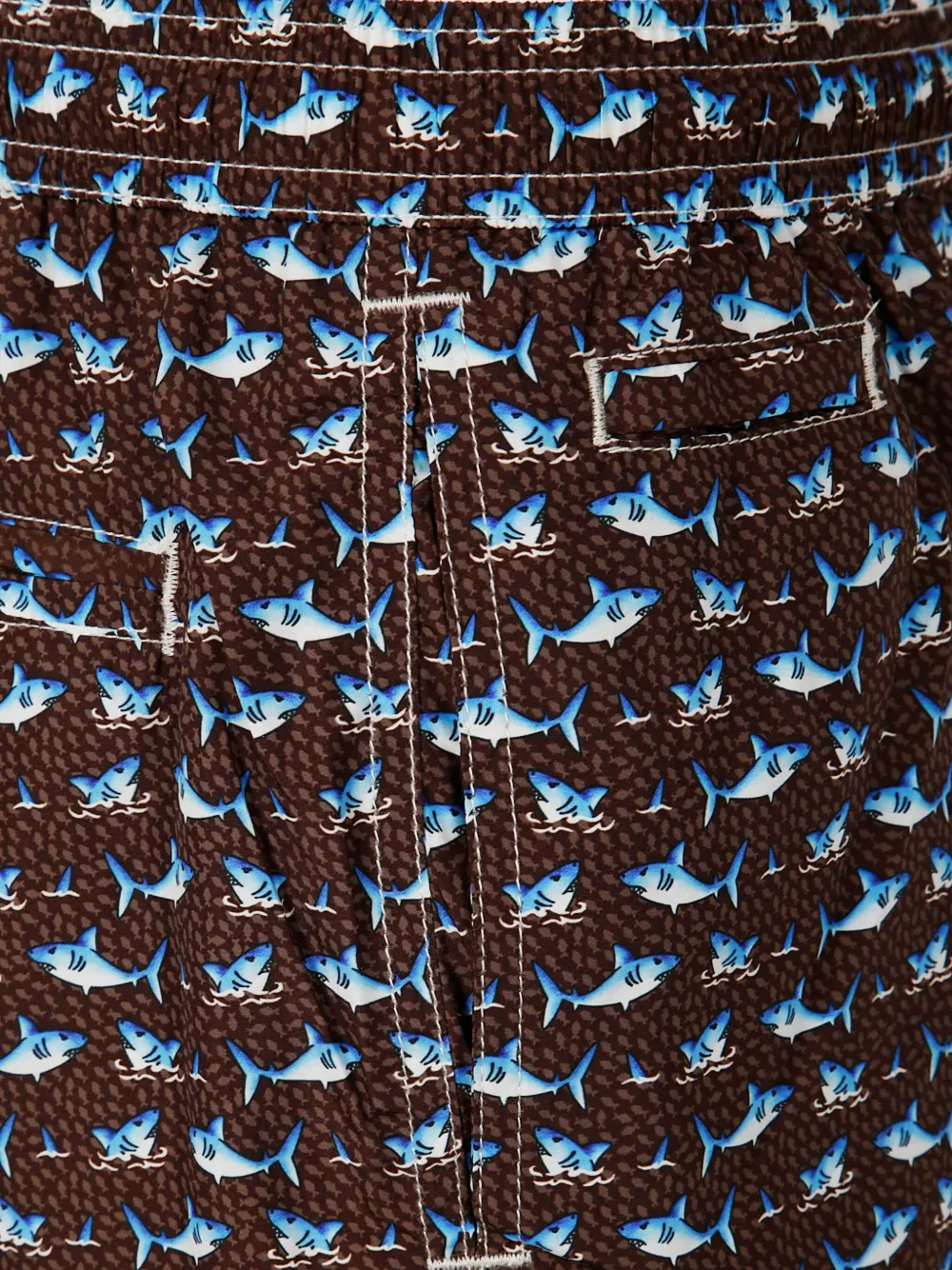 MC2 Saint Barth Zwembroek met print Rood