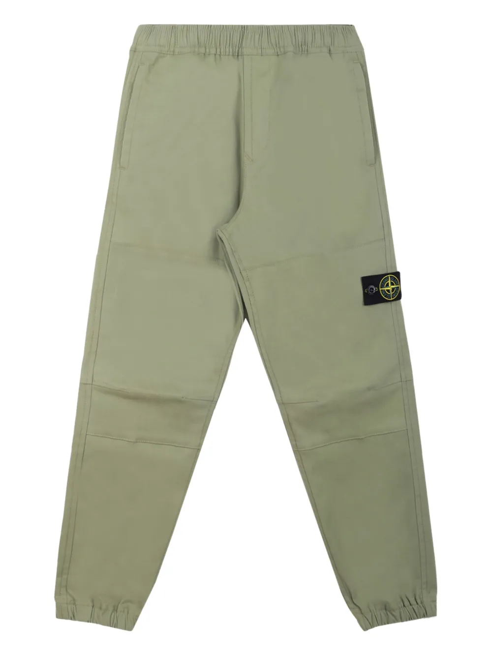 Stone Island Junior Broek met Compass-logopatch Groen