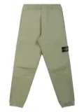 Stone Island Junior Compass-badge trousers - Green
