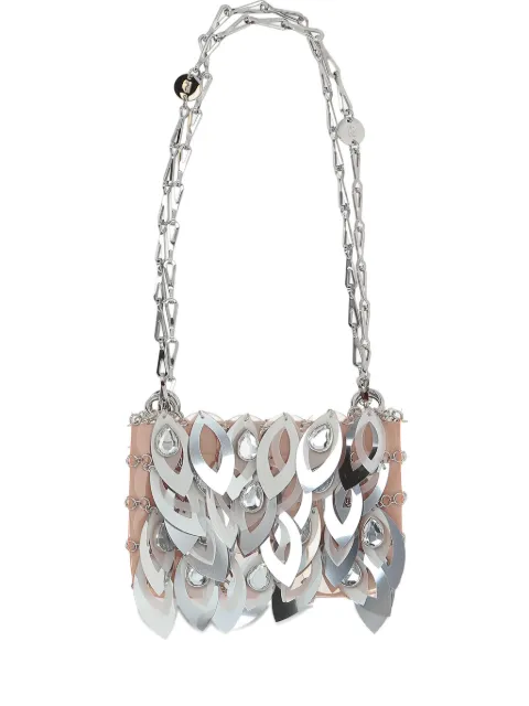 Rabanne mini disc-embellished shoulder bag