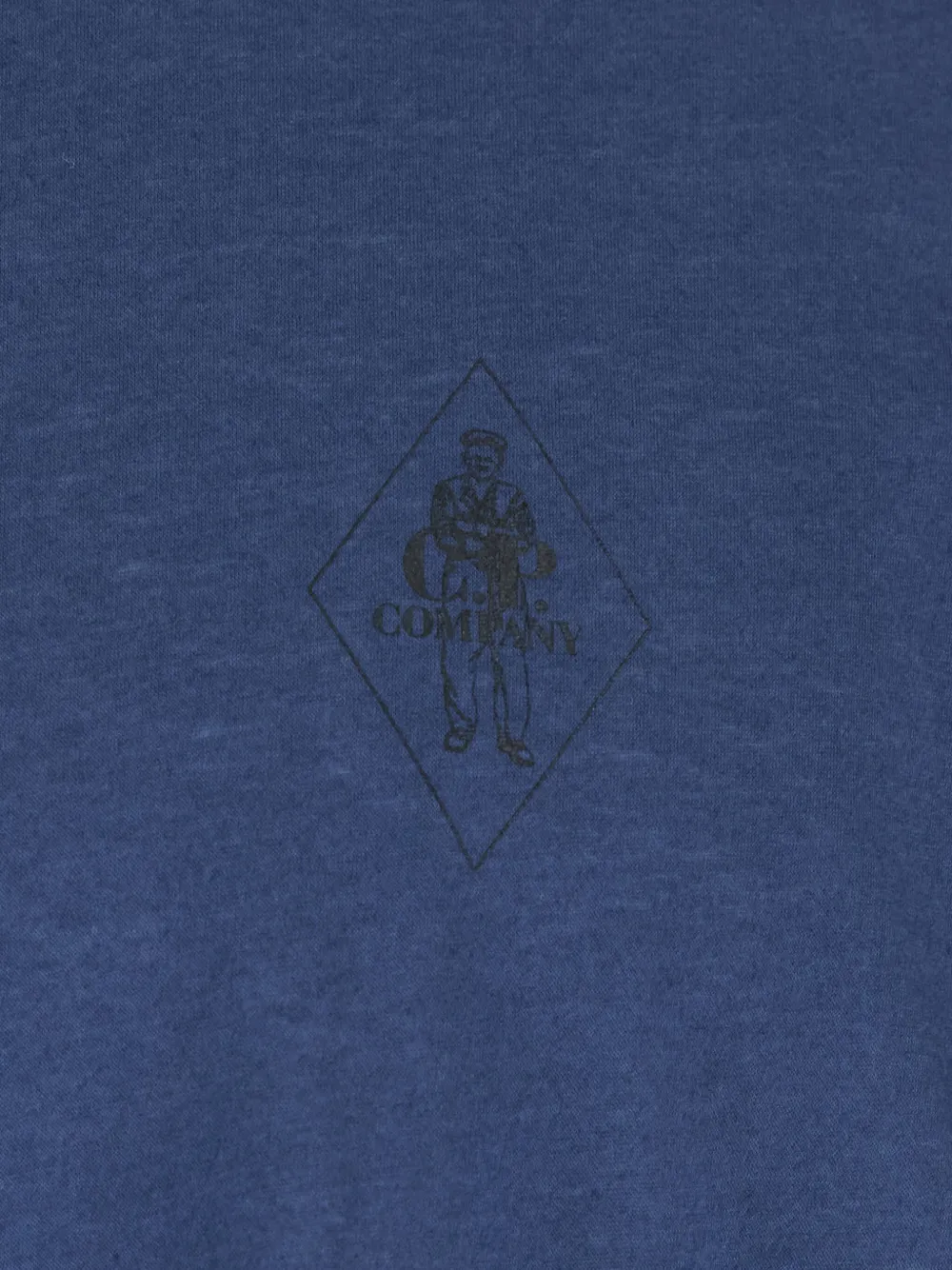C.P. Company T-shirt met logoprint Blauw