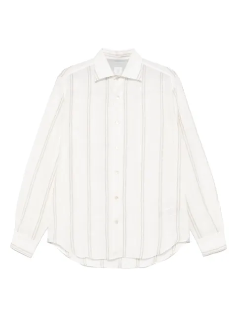 Eleventy chemise à rayures