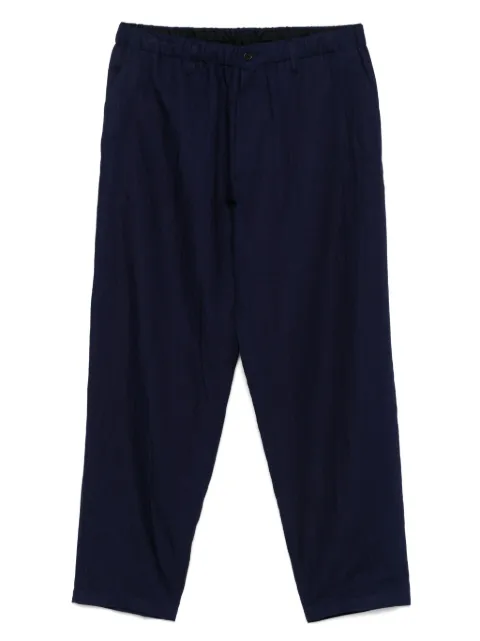 Yohji Yamamoto pantalones con efecto texturizado