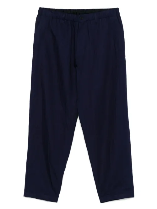 Pantalon à taille élastiquée - Yohji Yamamoto - Modalova