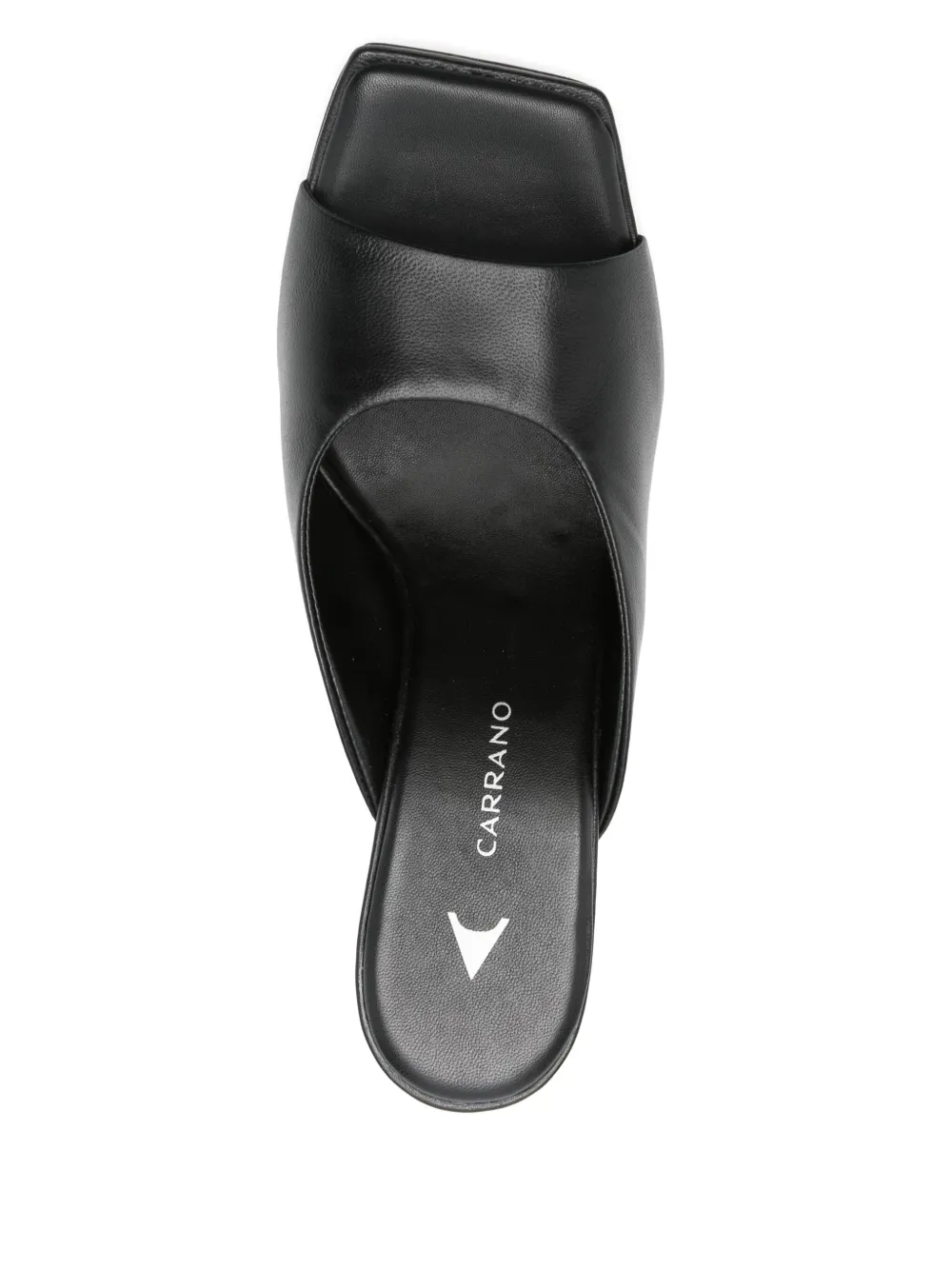 CARRANO Leren sandalen Zwart