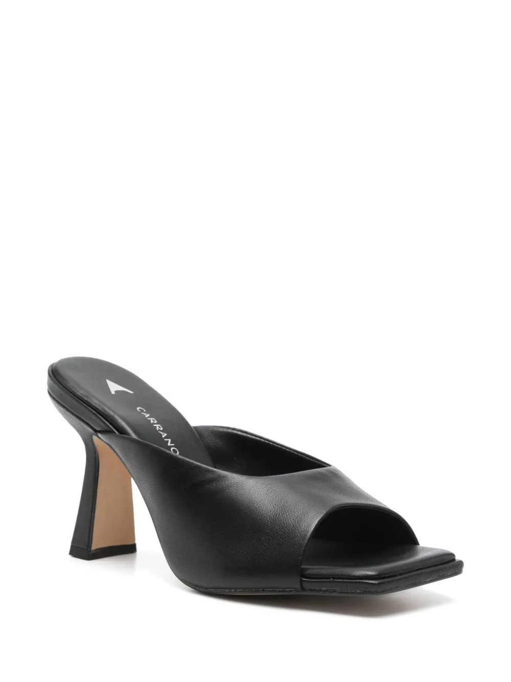 CARRANO Leren sandalen Zwart