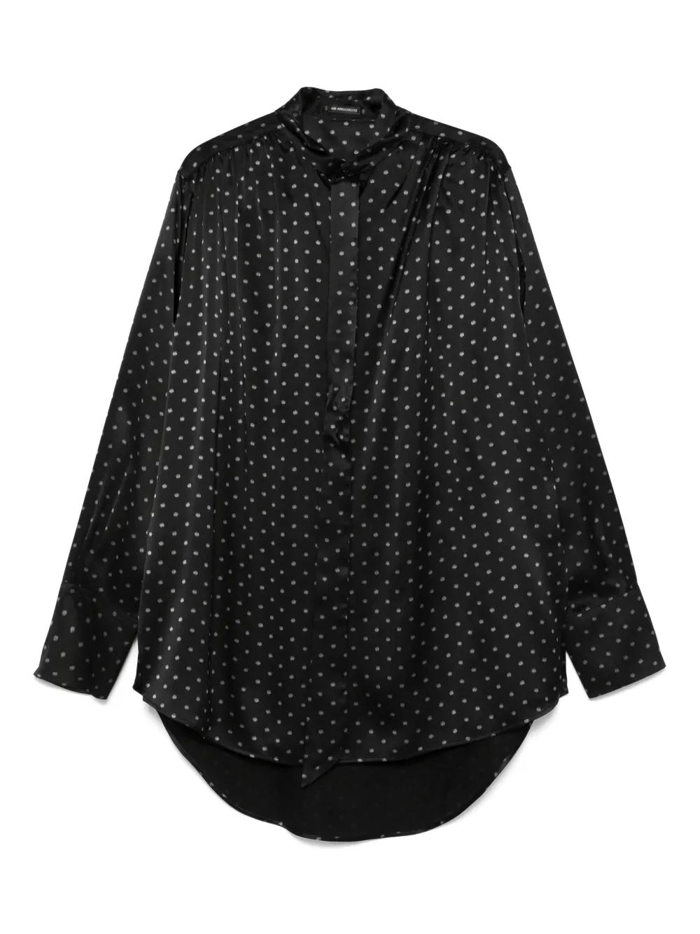 Ann Demeulemeester Solar overhemd Zwart