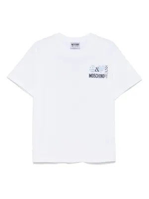 Alexander Wang logo-print T-shirt | White | FARFETCH