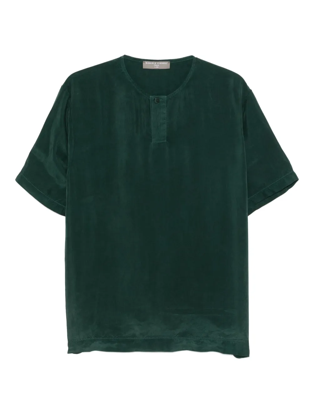 Daniele Fiesoli playera con cuello redondo | verde | Image 1