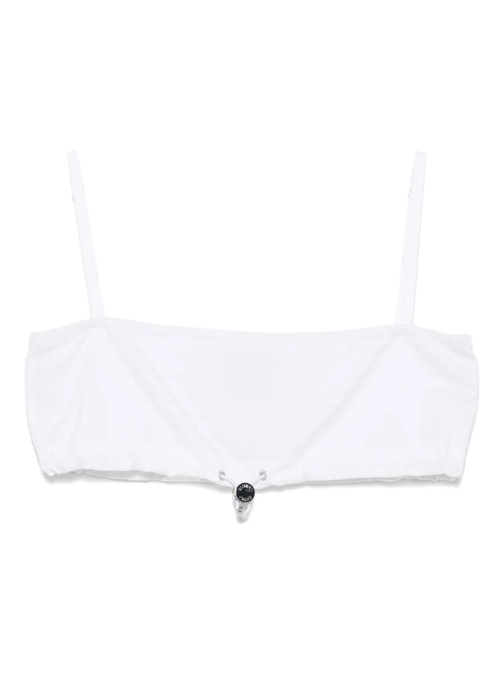 poplin cropped top