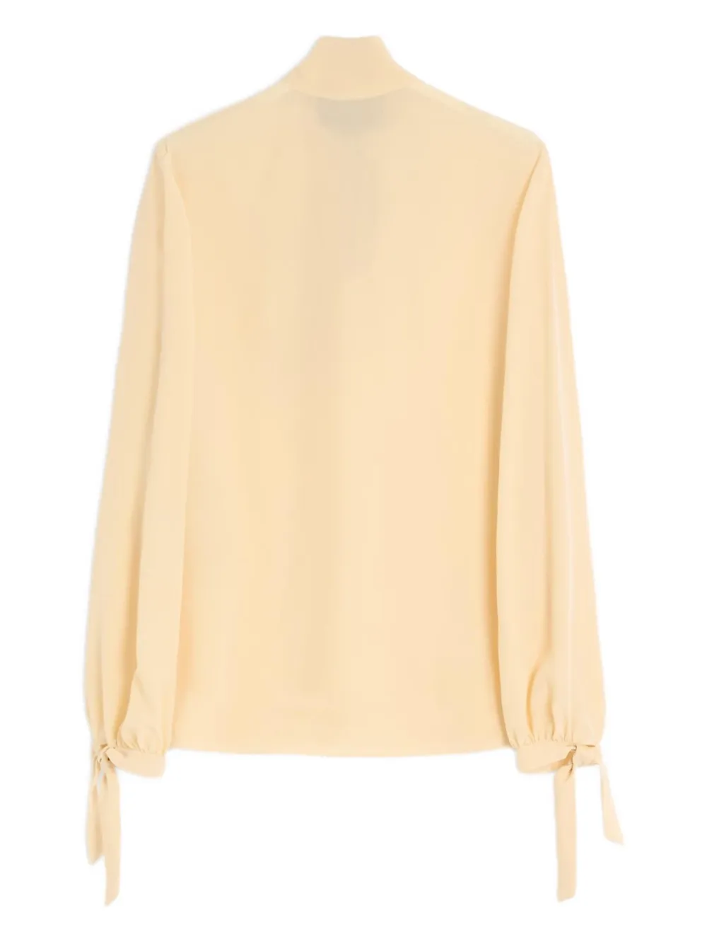 Valentino Garavani Crêpe de chine blouse - Geel